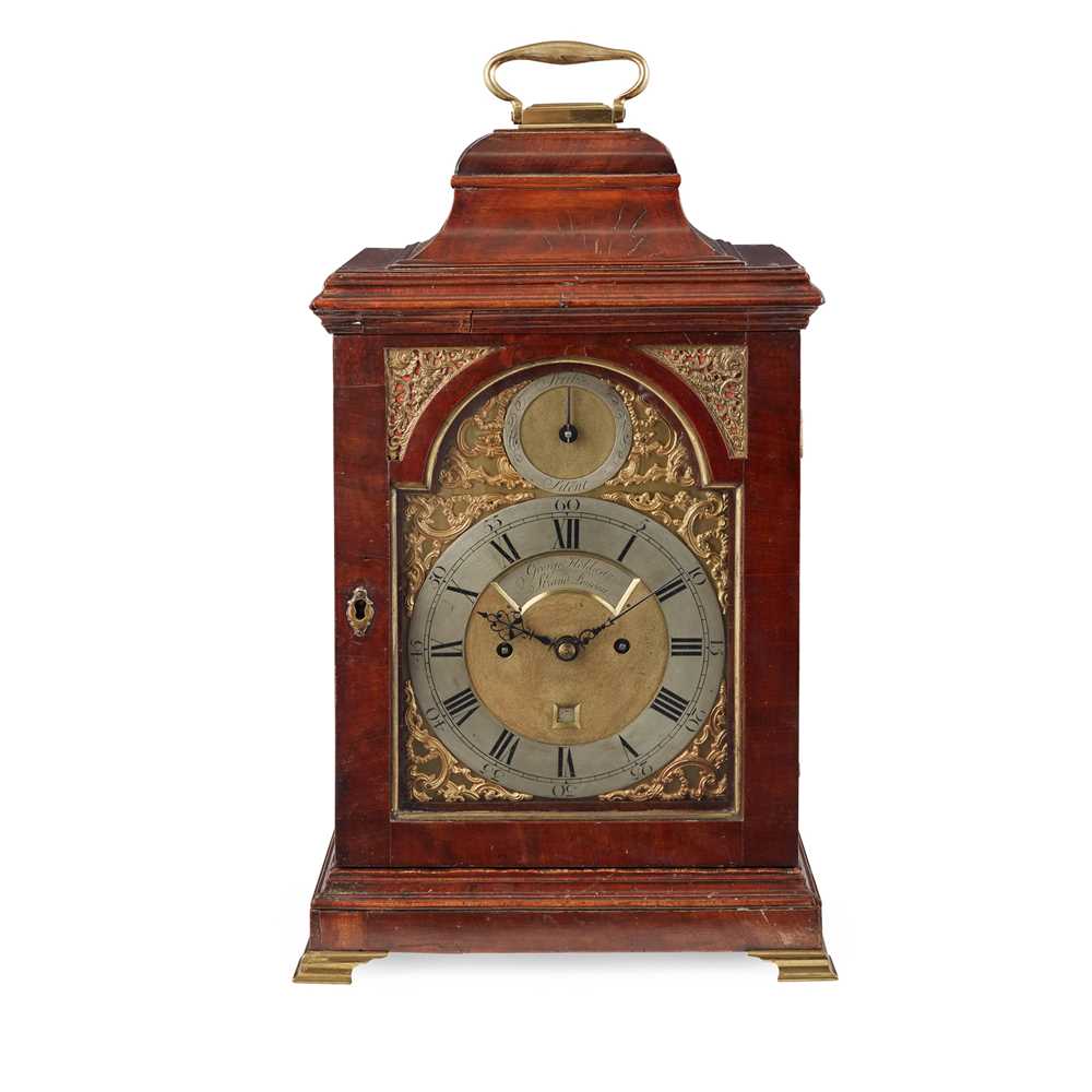 GEORGE III MAHOGANY BRACKET