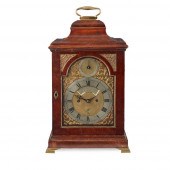 GEORGE III MAHOGANY BRACKET CL