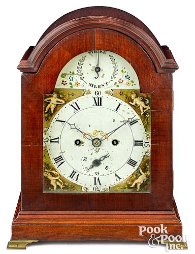 GEORGE III MAHOGANY BRACKET