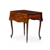 GEORGE III MAHOGANY 'BUTTERFLY