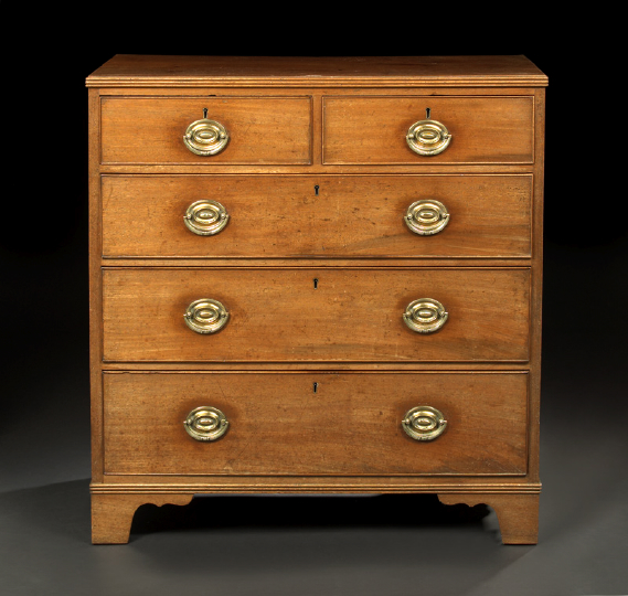 George III Mahogany Chest,  early