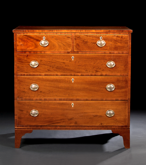 George III Mahogany Chest, 