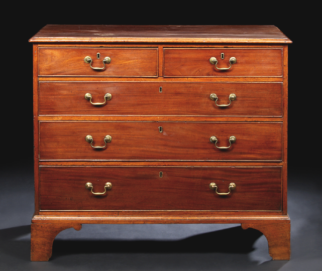 George III Mahogany Chest, 