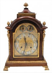 GEORGE III MAHOGANY CHIME BRAC