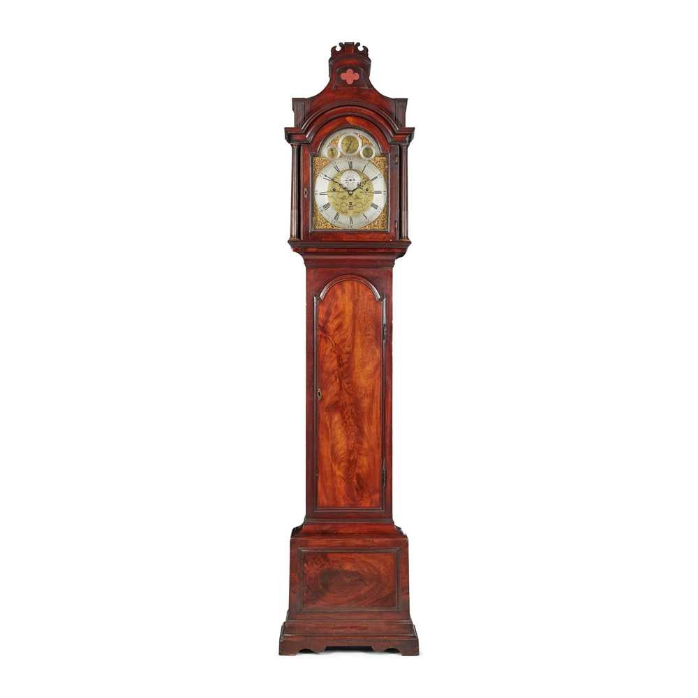 GEORGE III MAHOGANY CHIMING