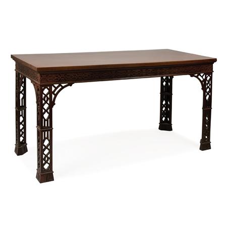 George III Mahogany Console 	 