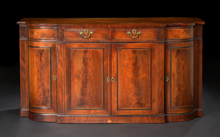 George III Mahogany Credenza, 