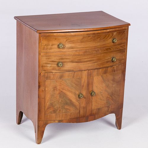 GEORGE III MAHOGANY DIMINUTIVE