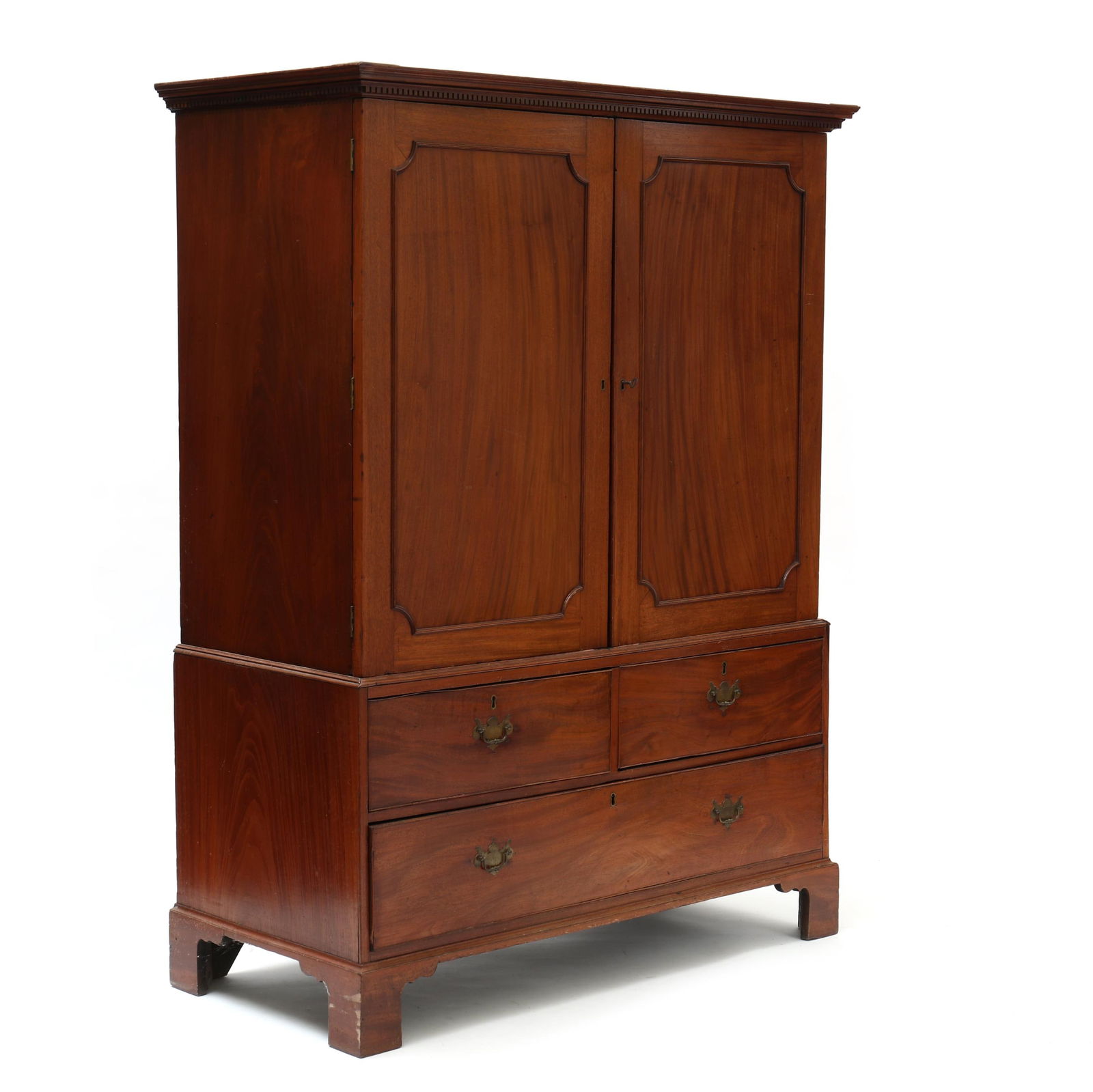 GEORGE III MAHOGANY DIMINUTIVE