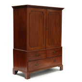 GEORGE III MAHOGANY DIMINUTIVE