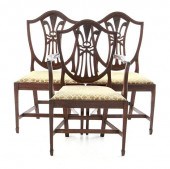 George III mahogany dining cha