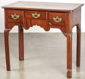 GEORGE III MAHOGANY DRESSING T