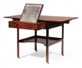 GEORGE III MAHOGANY DRESSING T