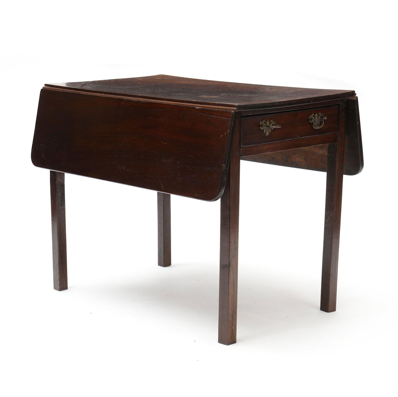 GEORGE III MAHOGANY DROP LEAF