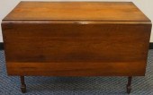 GEORGE III MAHOGANY DROP LEAF