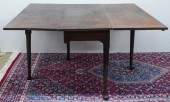 GEORGE III MAHOGANY DROP LEAF