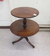 GEORGE III MAHOGANY DROP-LEAF
