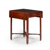 GEORGE III MAHOGANY DROP-LEAF