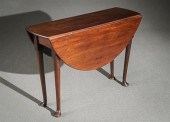 GEORGE III MAHOGANY DROP-LEAF