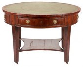 GEORGE III MAHOGANY DRUM TABLE