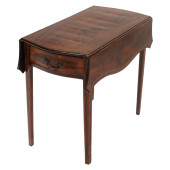 GEORGE III MAHOGANY ENGLISH WO