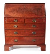 George III mahogany fallfront