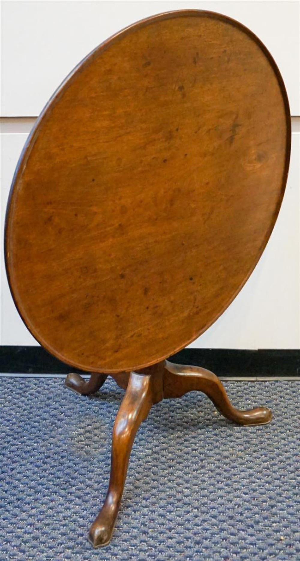 GEORGE III MAHOGANY FOLDING