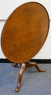 GEORGE III MAHOGANY FOLDING DI