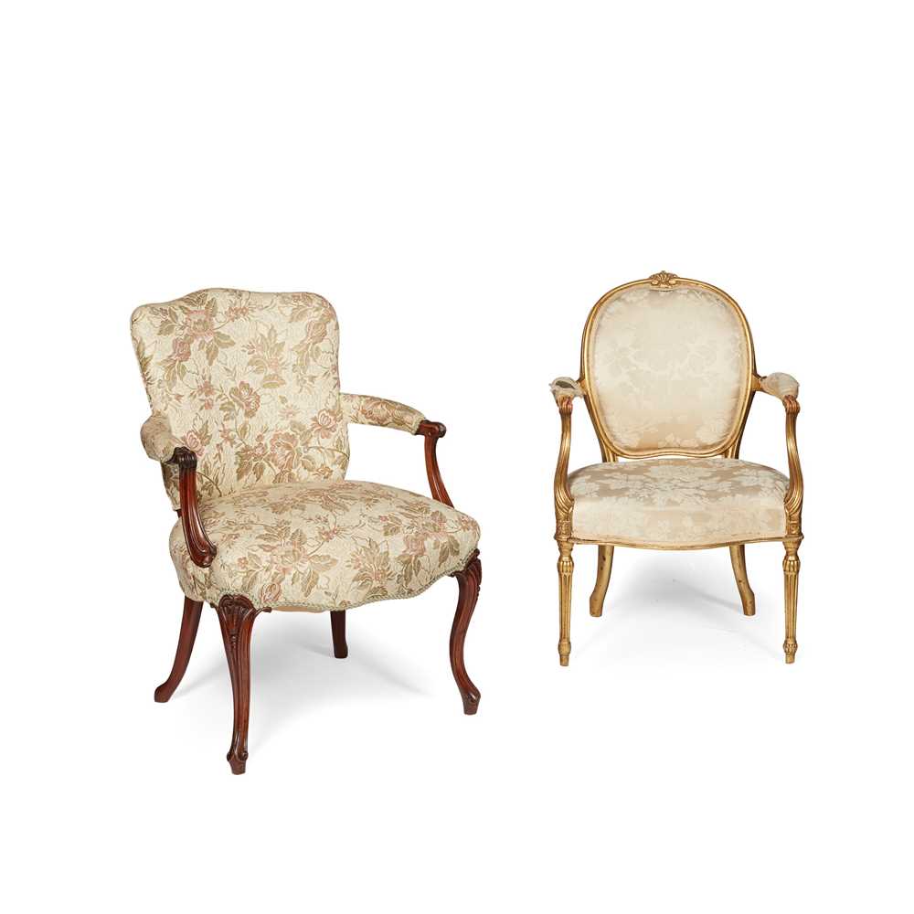 GEORGE III MAHOGANY FRENCH