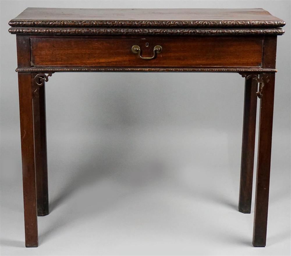 GEORGE III MAHOGANY GAME