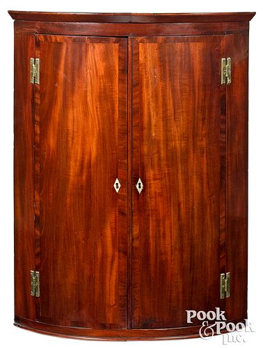 GEORGE III MAHOGANY HANGING