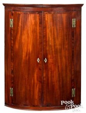 GEORGE III MAHOGANY HANGING CO