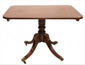 GEORGE III MAHOGANY INLAID BRE