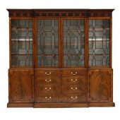 GEORGE III MAHOGANY INLAID BRE