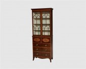 GEORGE III MAHOGANY INLAID SEC