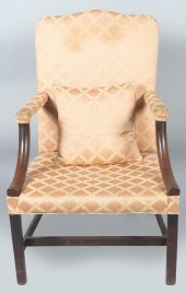 GEORGE III MAHOGANY LIBRARY AR