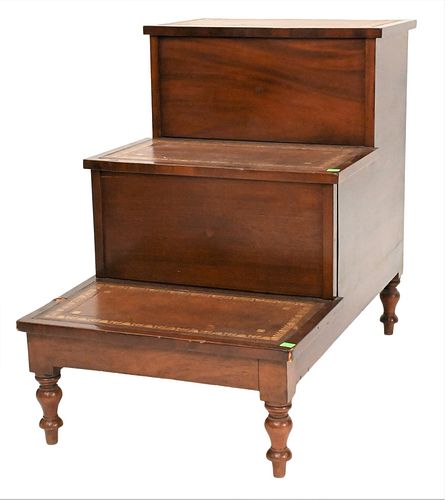 GEORGE III MAHOGANY LIBRARY