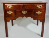 GEORGE III MAHOGANY LOWBOYGEOR