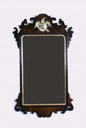 GEORGE III MAHOGANY MIRRORCirc