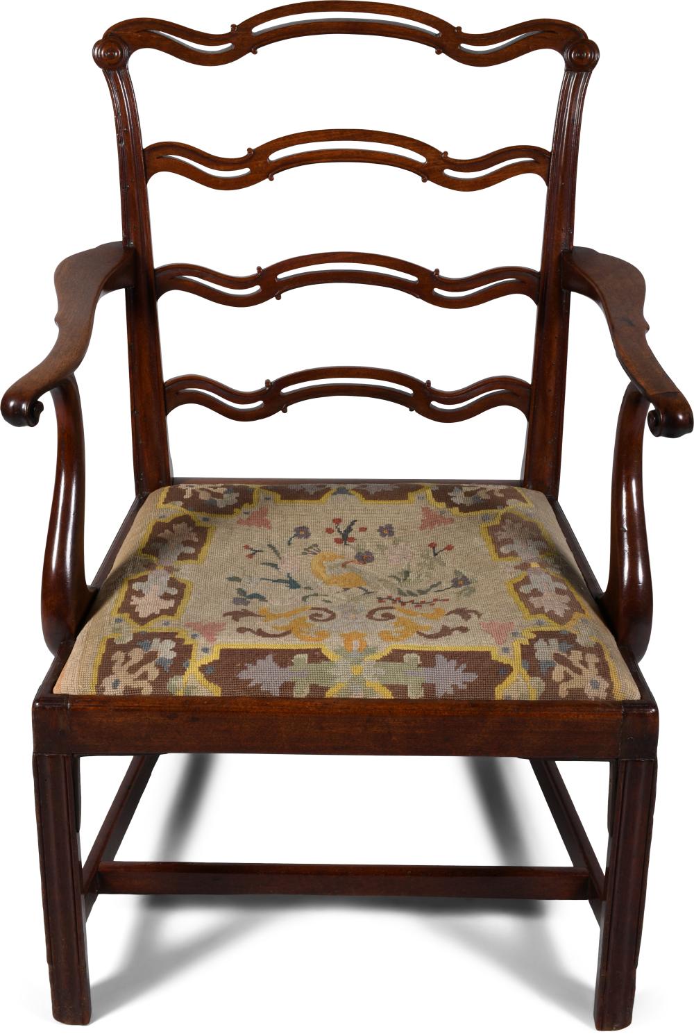 GEORGE III MAHOGANY OPEN