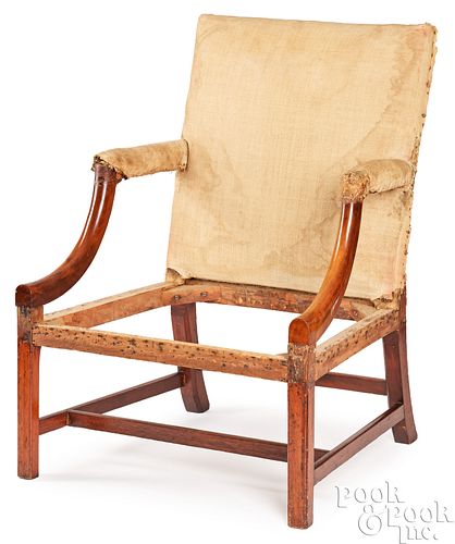 GEORGE III MAHOGANY OPEN