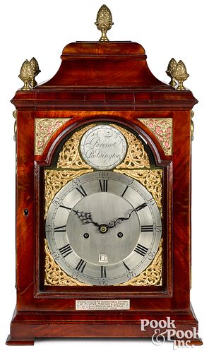 GEORGE III MAHOGANY ORGAN BRACKET
