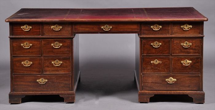 GEORGE III MAHOGANY PARTNER'S