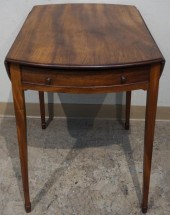 GEORGE III MAHOGANY PEMBROKE T
