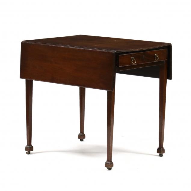 GEORGE III MAHOGANY PEMBROKE