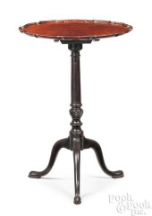 GEORGE III MAHOGANY PIECRUST C