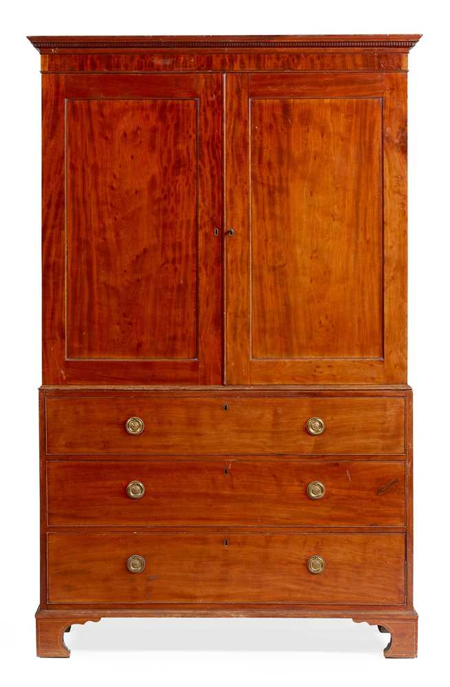 GEORGE III MAHOGANY PRESS