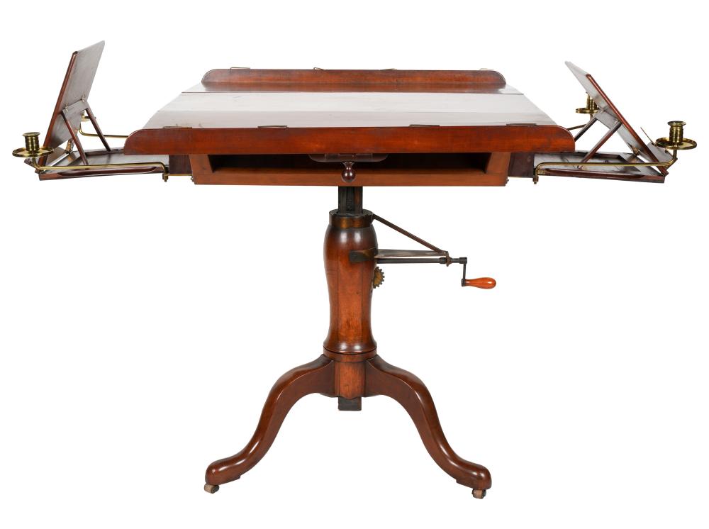 GEORGE III MAHOGANY READING