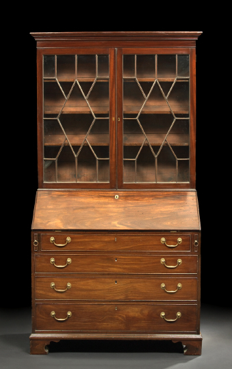George III Mahogany Secretary