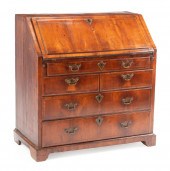 GEORGE III MAHOGANY SECRETARY